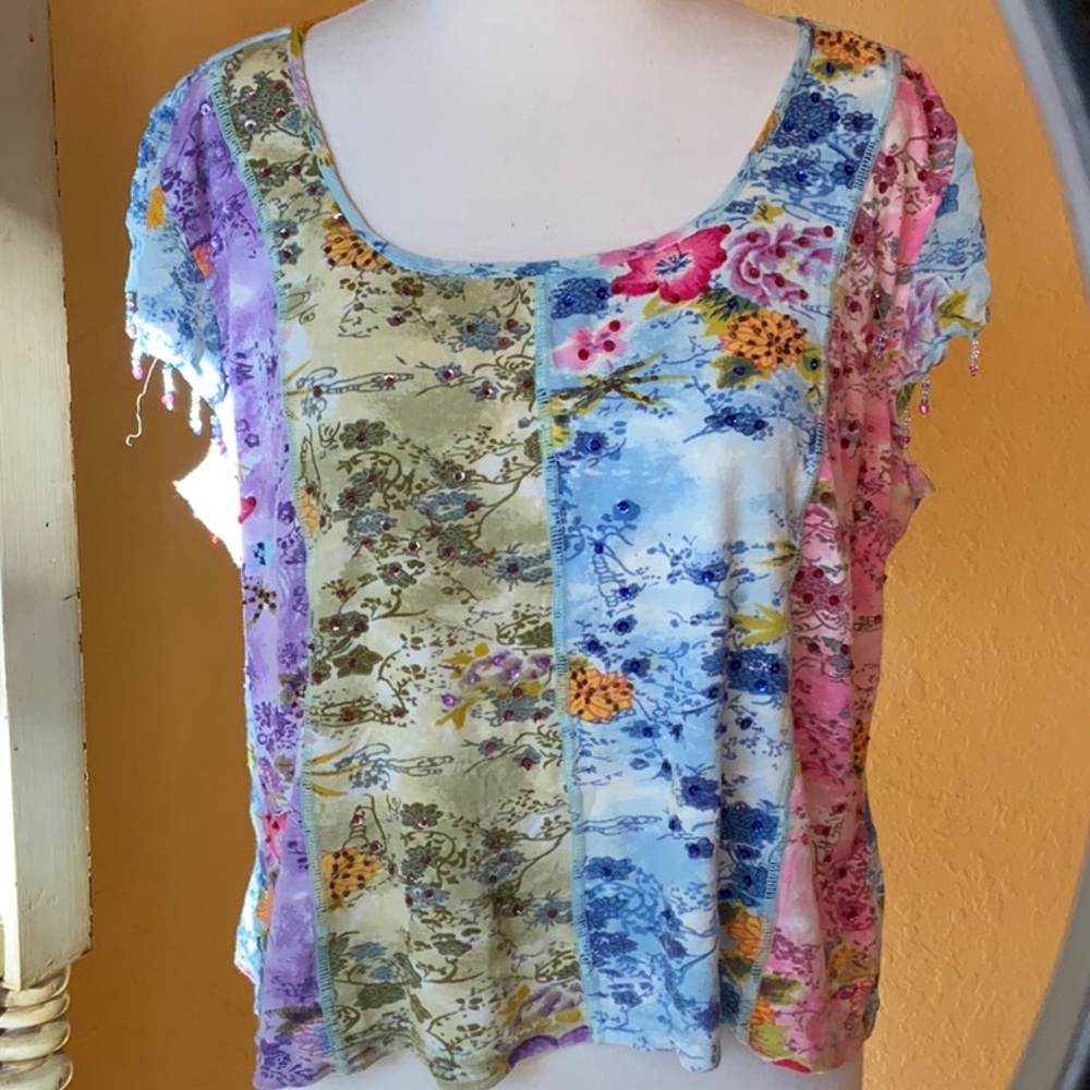 Forbidden sequined top